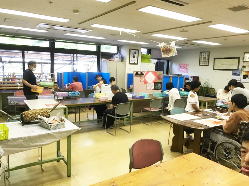 作業室内の様子(和田作業室)